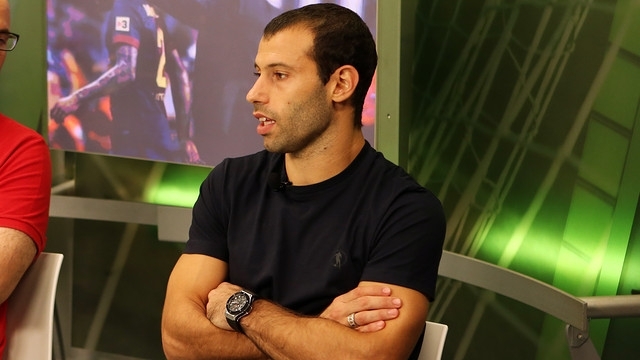 Mascherano trong cuộc phỏng vấn với BarçaTV