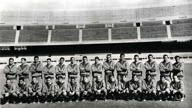 Đội hình của Barça gặp Cordoba mùa bóng 1963-1964
