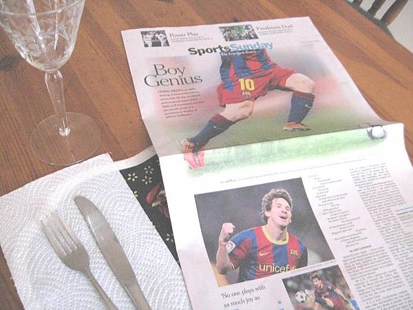 Tờ New York Times đăng bài về Messi