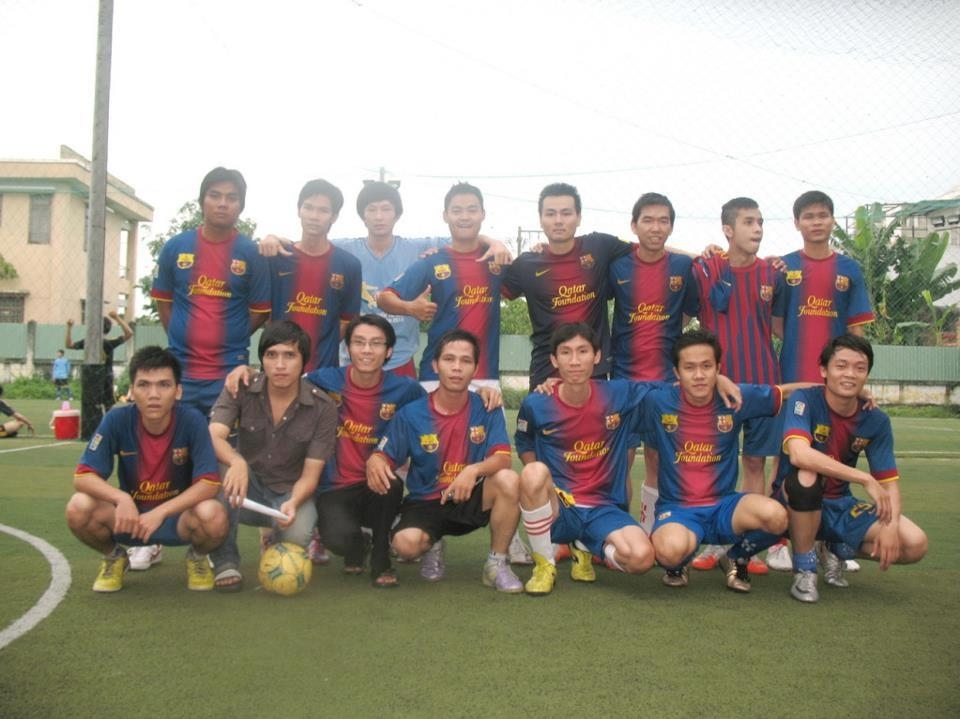 Đội hình FCBSG tham dự giải La Vecchia Cup 2012