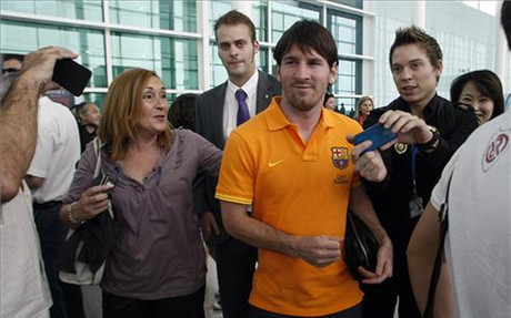 Messi sẽ tham gia Maya World Cup 2012