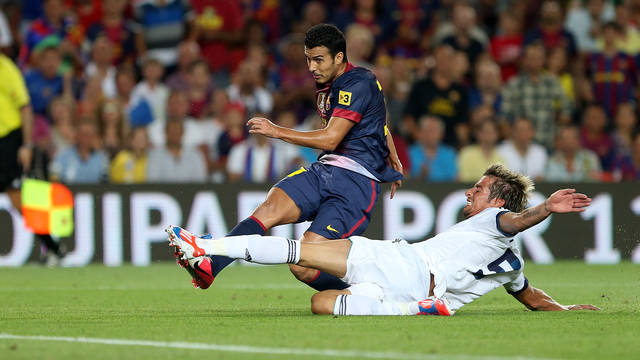 Pedro và sở thích ghi bàn vào lưới Real Madrid