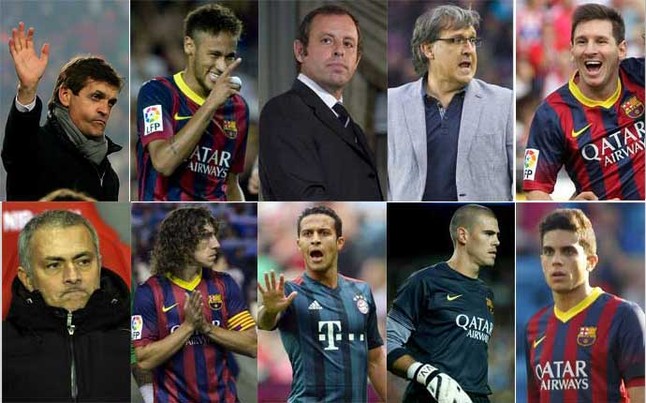 Mười cái tên đặc biệt với Barça trong năm 2013