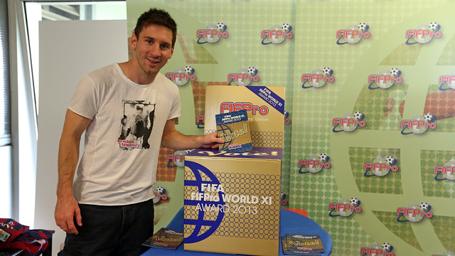 Messi bỏ phiếu bầu chọn đội hình FIFA FIFPro World XI