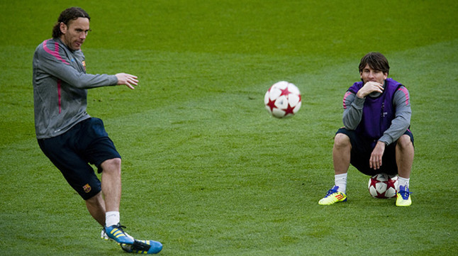 Messi nhận lời có mặt trong trận đấu chia tay Milito