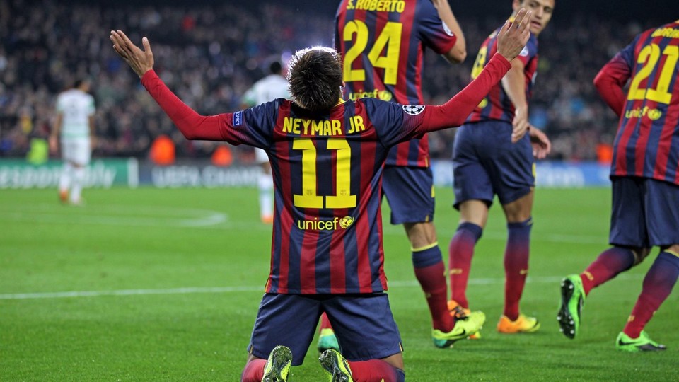 Neymar: "Tôi rất hạnh phúc với những bàn thắng ghi được"