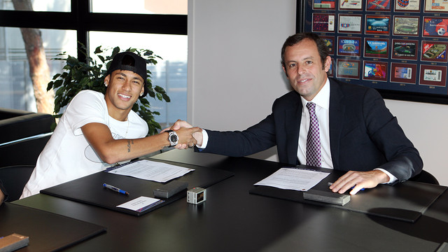 Neymar và Rosell
