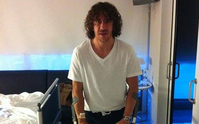 Puyol đã nghĩ đến chuyện treo giày