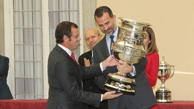 FC Barcelona nhận giải thưởng thể thao của năm