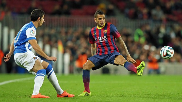 Alves: "Những ai bi quan về Barça thì đừng có đến Camp Nou"