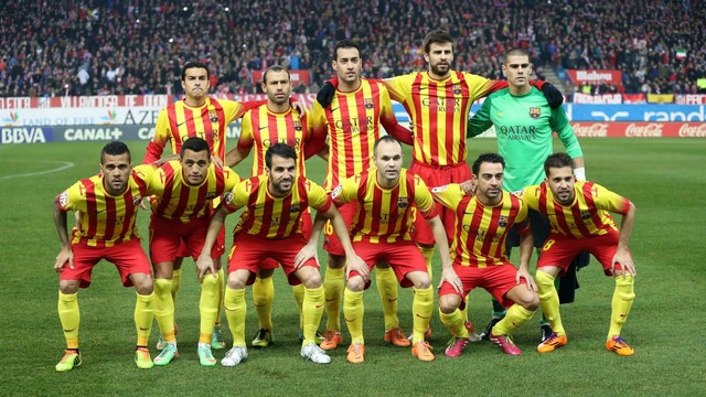 Đội hình Barça gặp Atletico Madrid