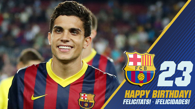 Marc Bartra ngày 23 tuổi