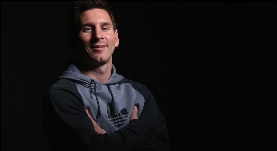 Hình ảnh Messi trên trang tin của Fifa