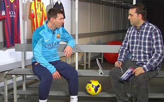 Messi và Jaume Marcet