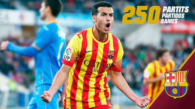 Pedro cán mốc 250 trận khoác áo Barça