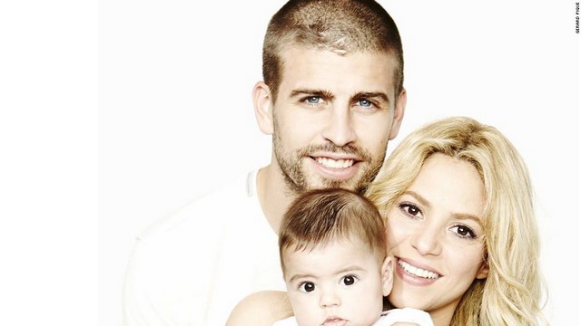 Gia đình Pique - Shakira