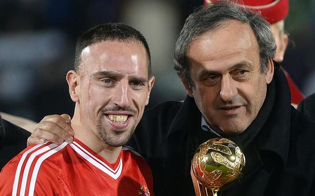 Ribery và Platini