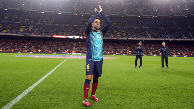 Xavi cám ơn Camp Nou