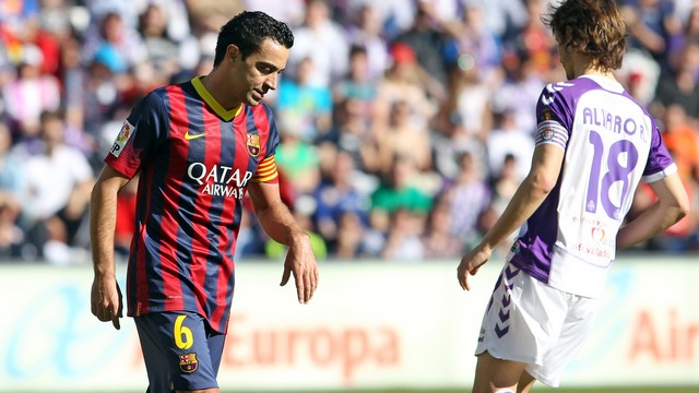 Xavi thất vọng với thất bại trước Valladolid