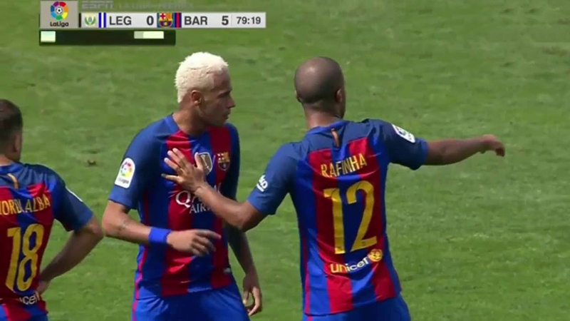 2016-09-17-Leganes-vs-Barcelona-Neymar-Rafinha
